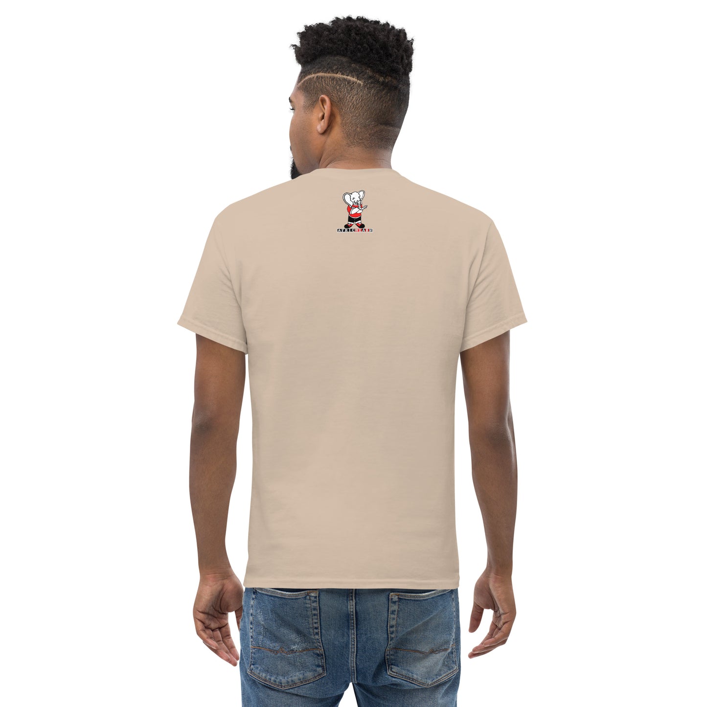 Men's classic tee - Deez PIMPS Red and White